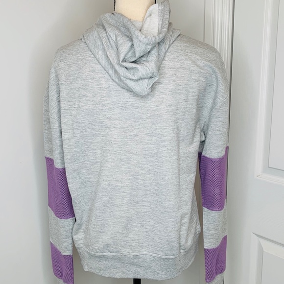 Bebe logo mesh panel hoodie - Picture 2 of 7